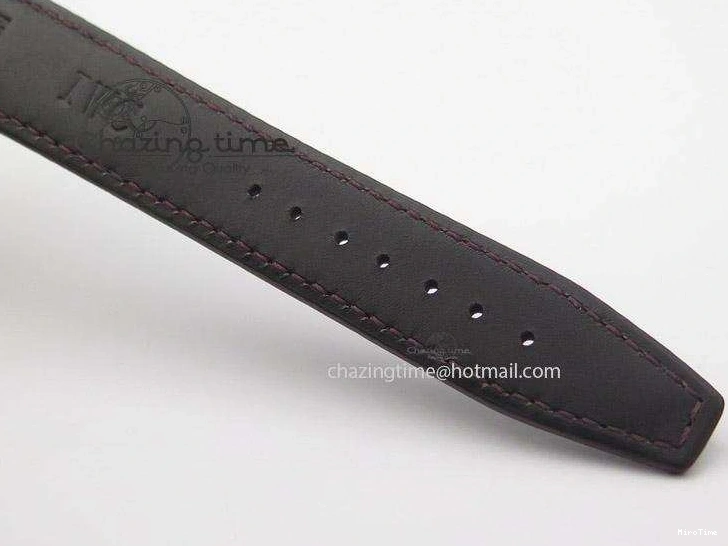 MIROTIME 0425 Modern Portofino SCHAFFHAUSEN RG MKF 1:1 V2 Best Edition White Dial On Brown Leather Strap A 7344